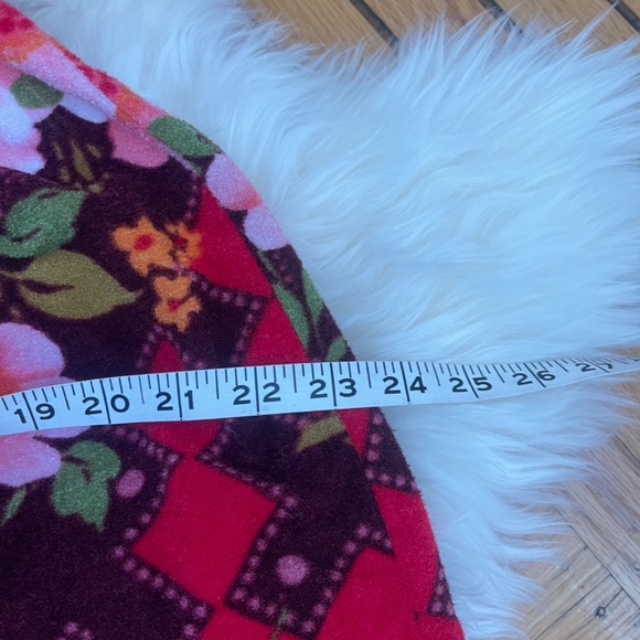 Vintage 70s Floral Maxi Dress – Boho Sleeveless Empire Waist - Picture 8 of 9